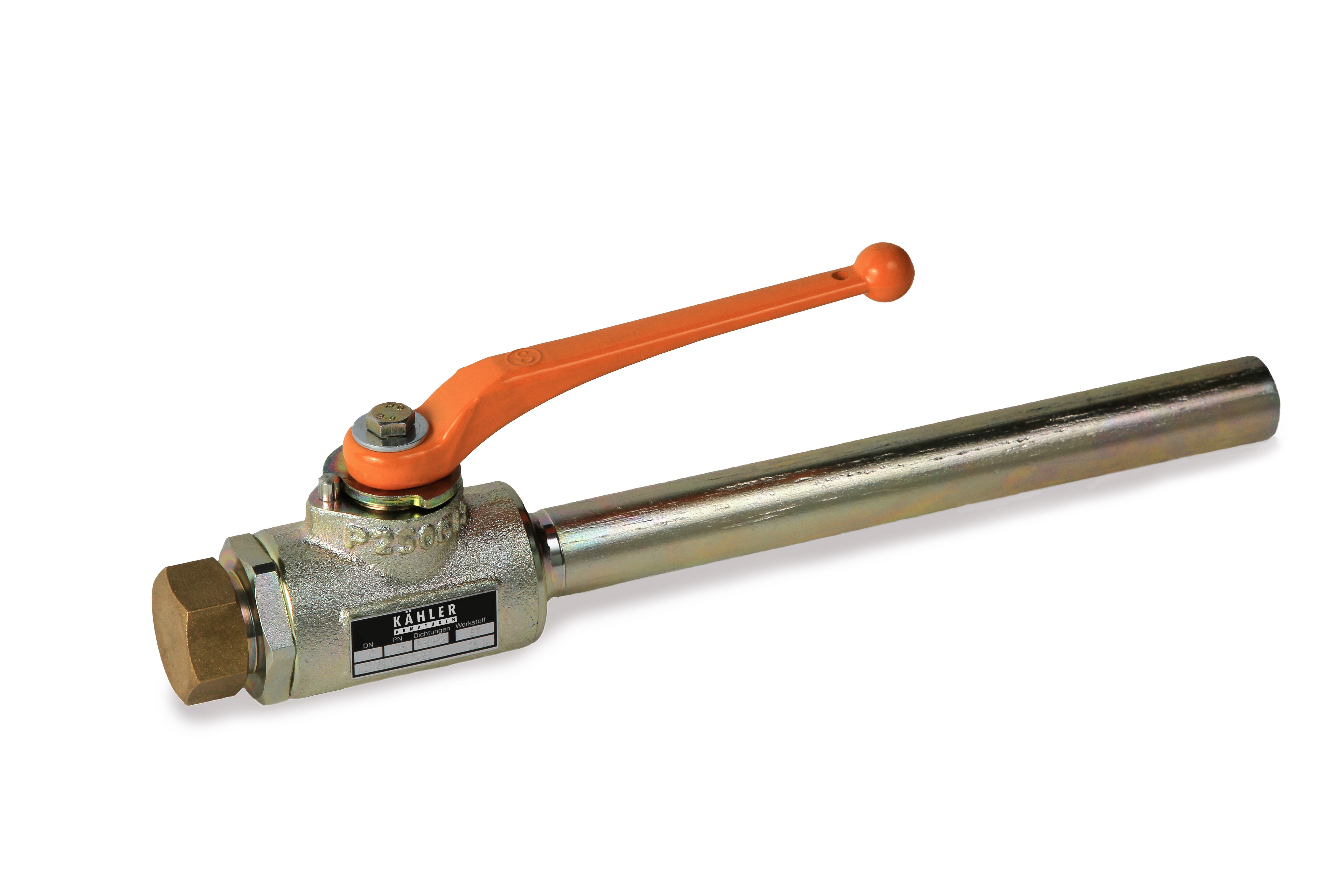 KÄHLER Entleerungs-Kugelhahn DN16 G 3/4" PN25