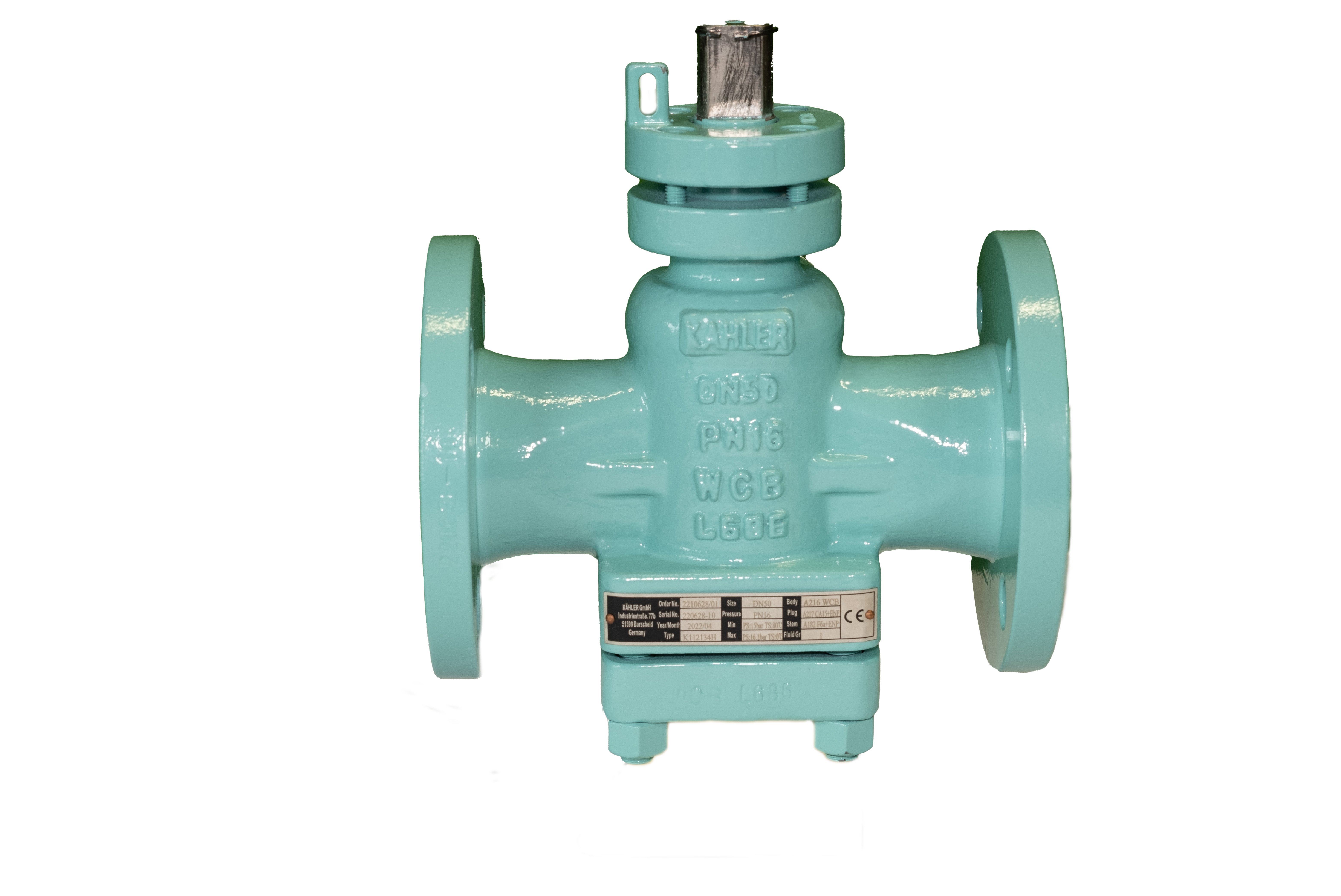 KÄHLER 2-Wege-Kükenhahn voller DG PN16